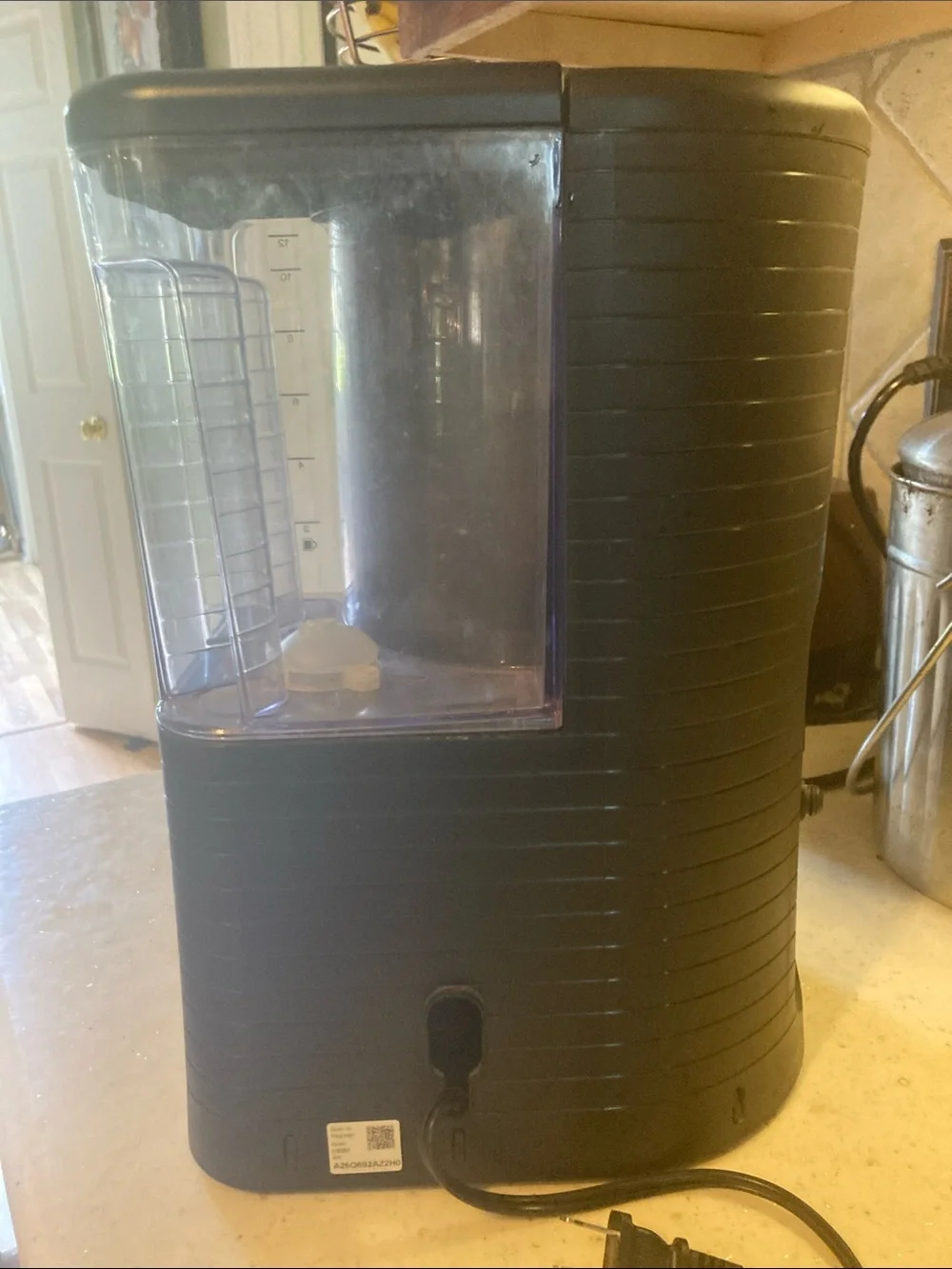 Ninja Coffee Maker in Silver and Black with Clear Water Reservoir